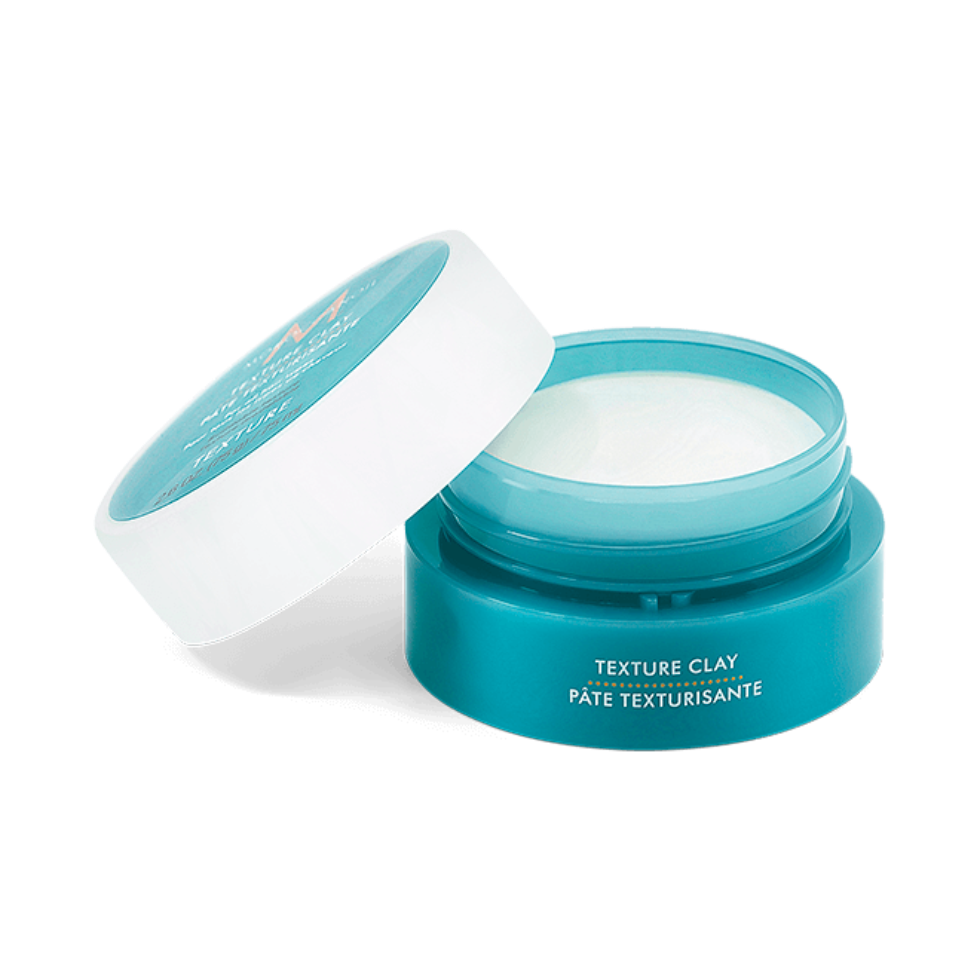 Moroccanoil Texture Clay 75ml for matte finish strong hold and textured hair styling
