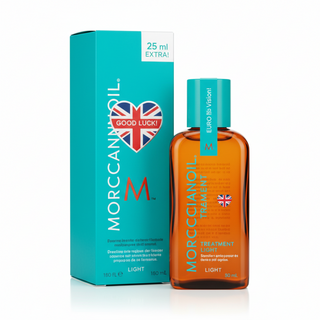 Moroccanoil Treatment Light 125ml for fine light-colored hair nourishment and shine
