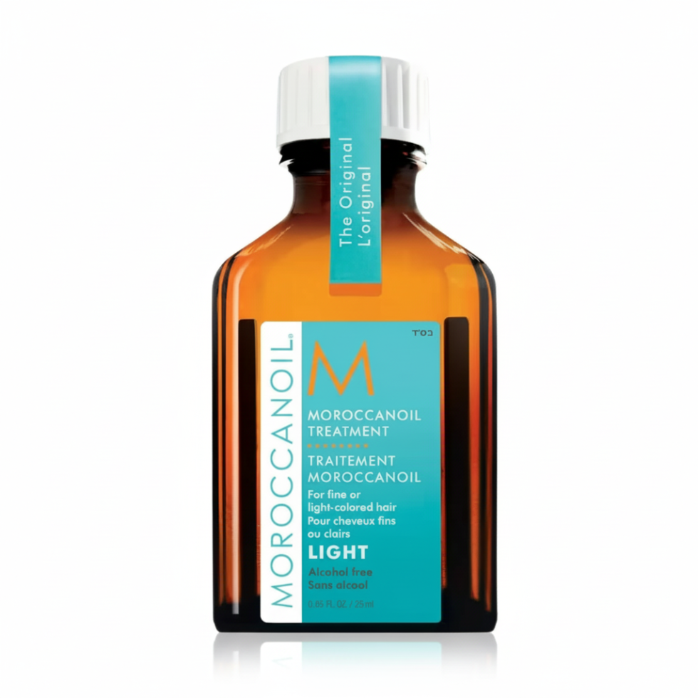 Moroccanoil Treatment Light 25ml for fine hair shine and frizz control
