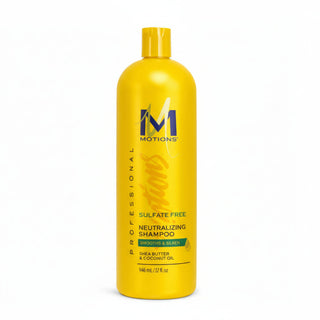 Motions neutralizing shampoo 947ml sulfate free smooth and silken cleanse for relaxer residue removal and hair pH balance care