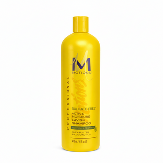 Motions professional sulfate free active moisture lavish shampoo 473ml nourish and restore hair with gentle cleansing and deep hydration care