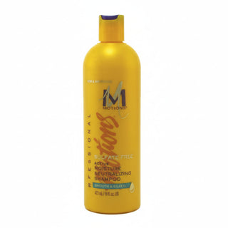 Motions sulfate free neutralizing shampoo 16oz smooth silken and moisturize hair with post relaxer cleansing and pH balance care