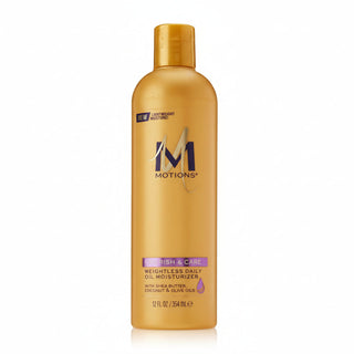 Motions weightless daily oil moisturizer 12oz hydrate and shine without grease for soft smooth frizz free and healthy looking hair
