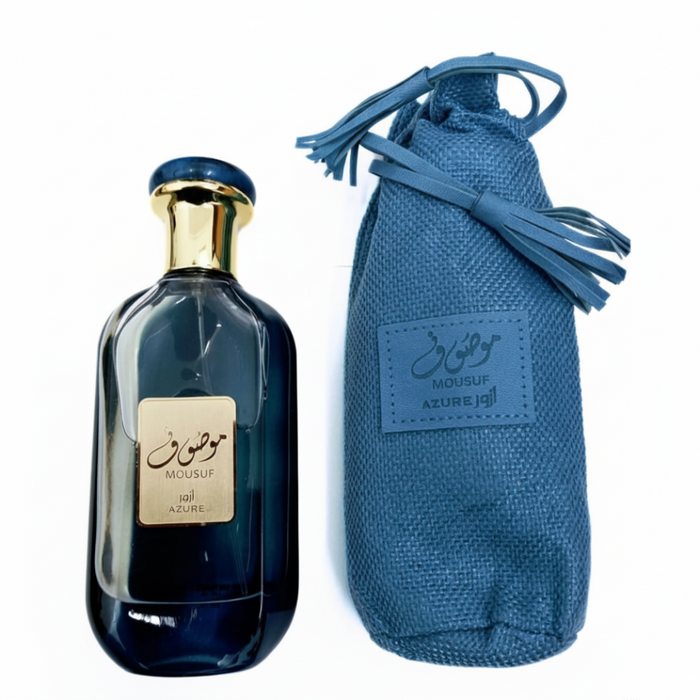 Mousuf Azure Eau De Parfum 100ml by Ard Al Zaafaran | Fresh Citrus Amber Fragrance
