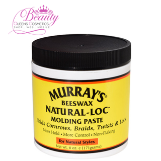 Murray's Beeswax Natural-Loc Molding Paste 6oz | Lock & Twist Styling Control
