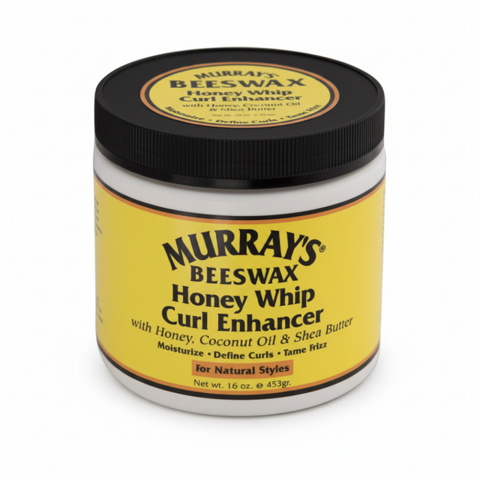 murrays beeswax honey whip curl enhancer for moisturizing defining frizz free soft bouncy natural curls styling cream