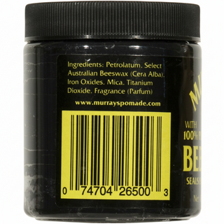 murrays 100 percent pure australian black beeswax strong hold shine styling wax for waves braids and textured hair