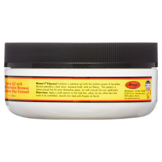 murrays edgewax premium gel maximum hold shine edge control for sleek frizz free long lasting hairstyles