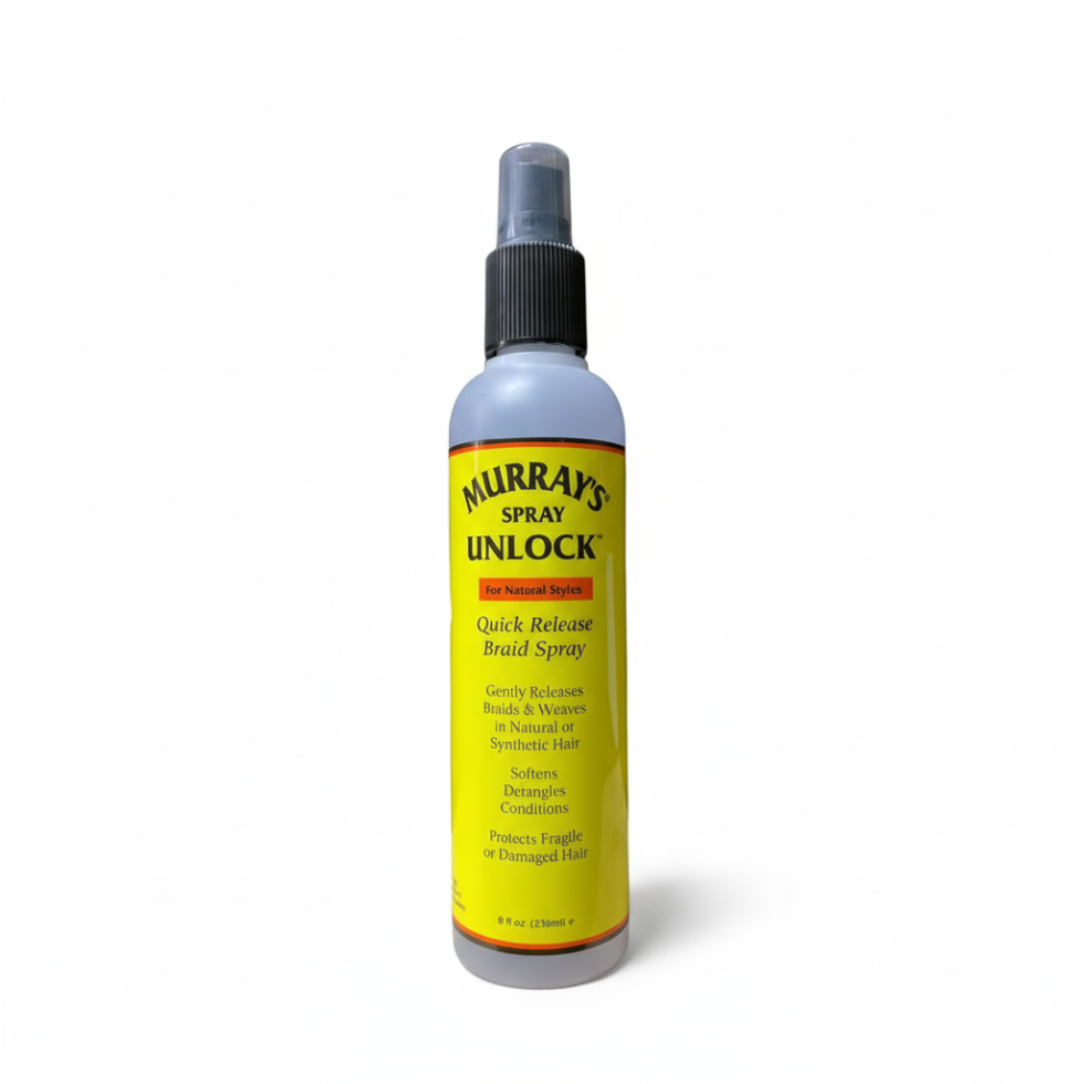 murrays spray unlock quick release braid spray for safe easy braid removal and reduced breakage hair care solution