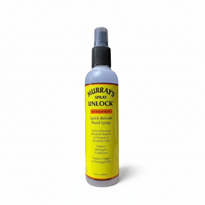 Murray’s Spray Unlock 8oz | Quick Release Braid Spray & Easy Removal