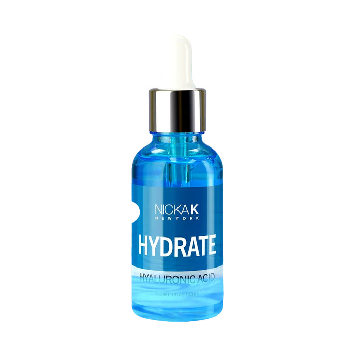 Nicka K New York hydrating ampoule serum 30ml hyaluronic acid for deep moisture and glowing skin