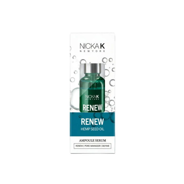 Nicka K New York hemp seed oil serum 30ml hydrating skin repair nourishing ampoule serum