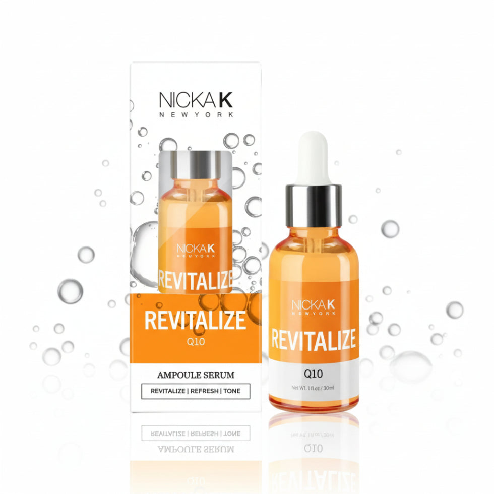 Nicka K New York Q10 ampoule serum 30ml anti aging hydrating skin firming glow serum