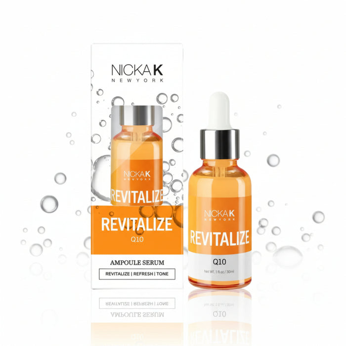 Nicka K New York Q10 ampoule serum 30ml anti aging hydrating skin firming glow serum