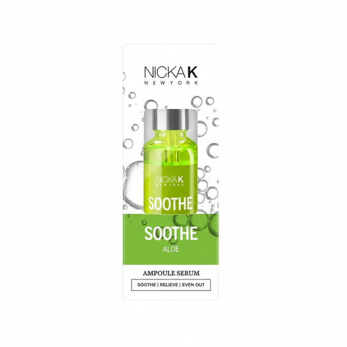 Nicka K New York aloe soothing ampoule serum 30ml hydrating calming skin care serum