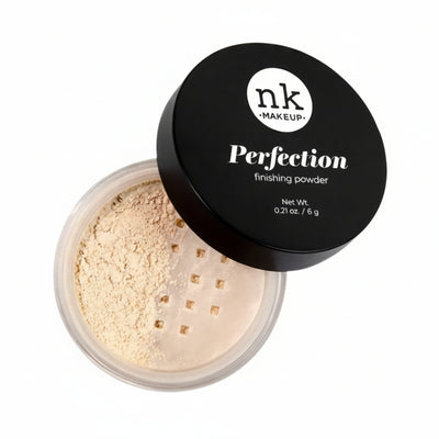 nk makeup perfection finishing powder light nfp01 matte setting powder oil control face makeup