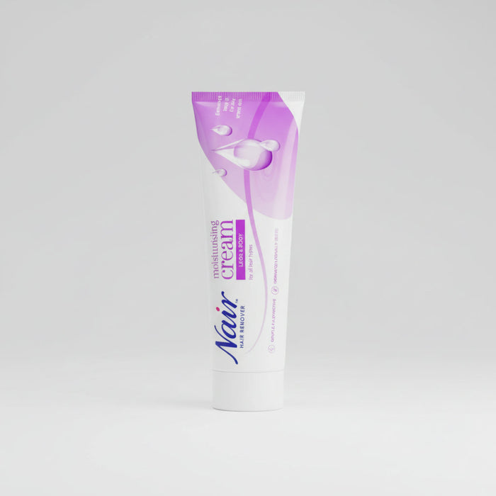 Nair hair remover moisturising cream legs and body 80ml smooth soft skin painless hair removal cream