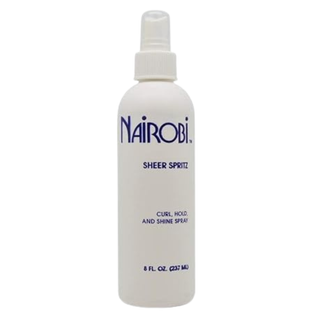 Nairobi Sheer Spritz Curl Hold and Shine Spray 8oz for defined bouncy and frizz free curls