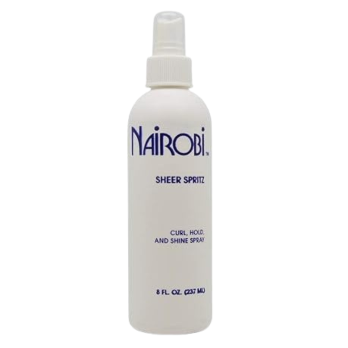 Nairobi Sheer Spritz Curl Hold & Shine Spray 8oz | Define Curls
