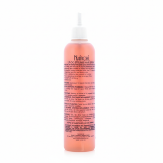 Nairobi UP-DO Styling Hairspray 8oz for strong hold long lasting salon style hair control