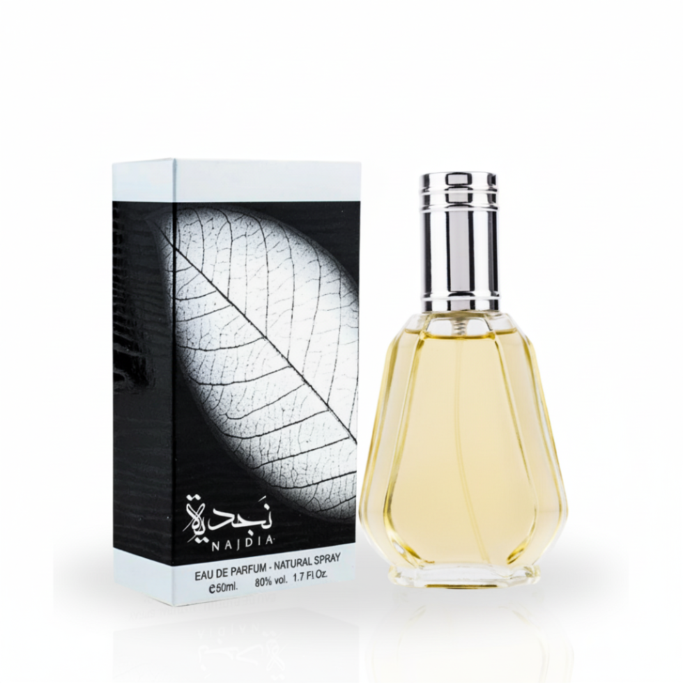 Najdia 50ml EDP by Ard Al Zaafaran fresh citrus woody long-lasting perfume for daily wear
