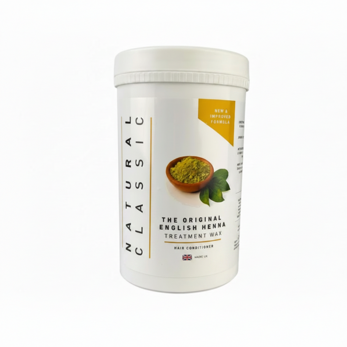 APRÈS-SHAMPOING CIRE DE TRAITEMENT AU HENNÉ CLASSIQUE NATUREL 480G