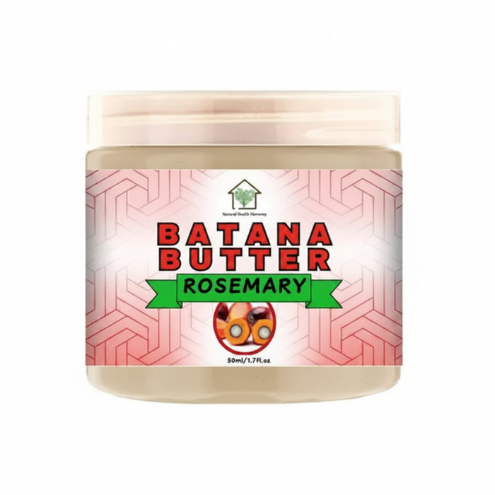 batana butter with rosemary 50ml for hair repair deep moisture and frizz control