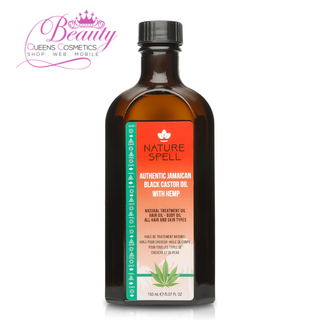 Nature Spell Authentic Jamaican Black Castor Oil with Hemp 150ml | Hair Growth