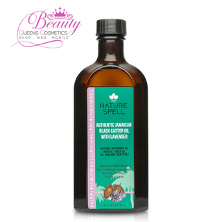 Nature Spell Authentic Jamaican Black Castor Oil with Lavender 150ml | Hair & Skin