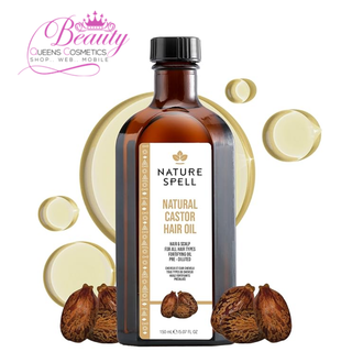 Nature Spell Castor Oil Natural Castor Oil 150ml | Hair Growth & Skin Nourishment