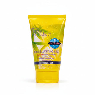 nature lemon plus vitamin c skin beautifying milk 113.5g brightening hydrating lotion face body