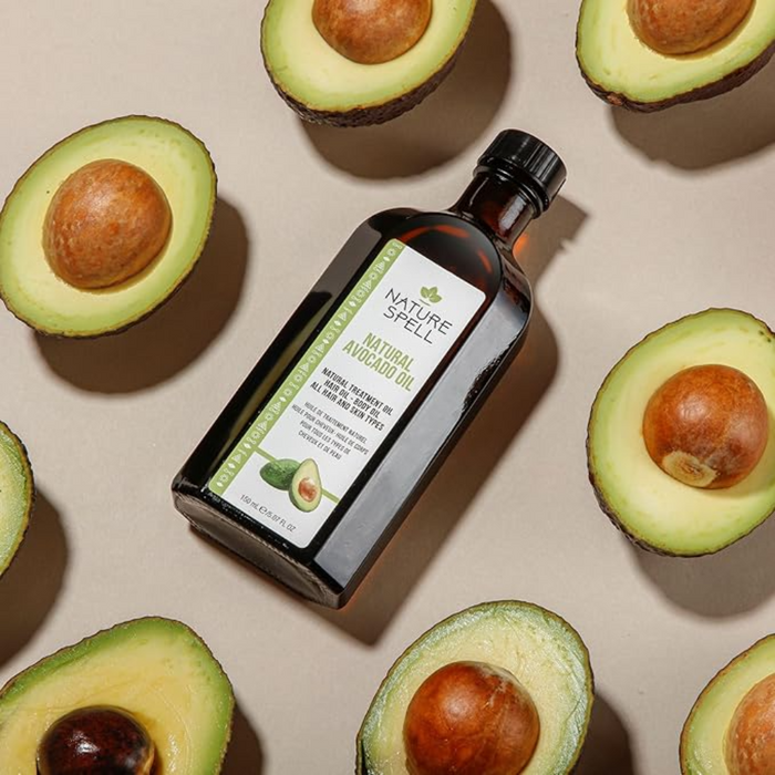 Nature Spell Avocado Oil 150ml | Hair & Skin Deep Nourishing Repair Oil