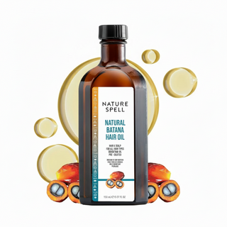 nature spell natural batana hair oil 150ml for deep repair strengthening hydration and healthy hair growth all hair types