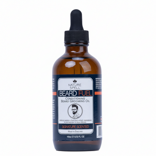 nature spell beard fuel conditioning beard grooming oil 110ml moisturising softening and nourishing beard care for smooth healthy beard appearance
