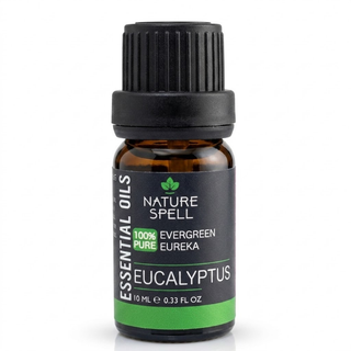 nature spell eucalyptus essential oil 10ml evergreen eureka cooling aromatherapy wellness oil