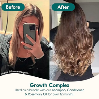 nature spell growth complex salt free shampoo 300ml for hair strength volume boost and healthy fuller hair
