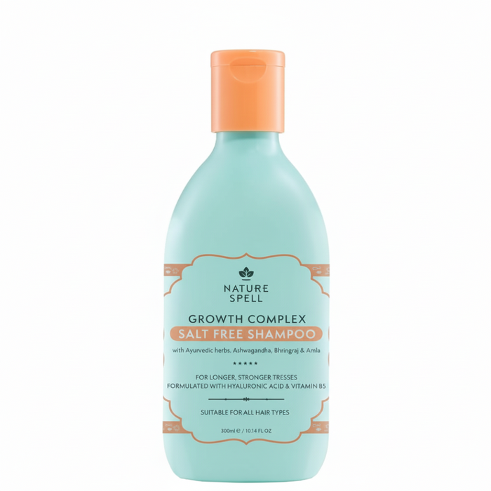 Nature Spell Growth Complex Shampoo 300ml | Strengthen & Add Hair Volume