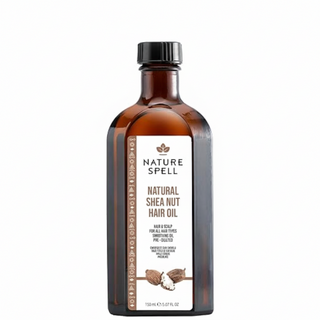 nature spell natural shea nut oil 150ml for hair and skin nourishment strengthening hydration and shine all hair skin types
