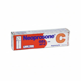 neoprosone vitamin c brightening gel 30g dark spots even skin tone face gel glow
