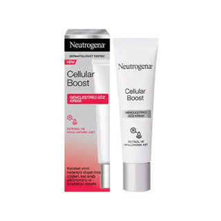 neutrogena cellular boost eye cream 15ml for dark circles puffiness hydration smooth bright eyes