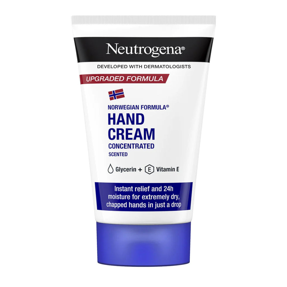 Neutrogena Norwegian formula hand cream 50ml for dry chapped hands deep moisturizing repair non greasy formula