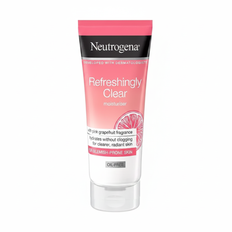 neutrogena oil free moisturiser 50ml for clear skin hydration lightweight non greasy formula