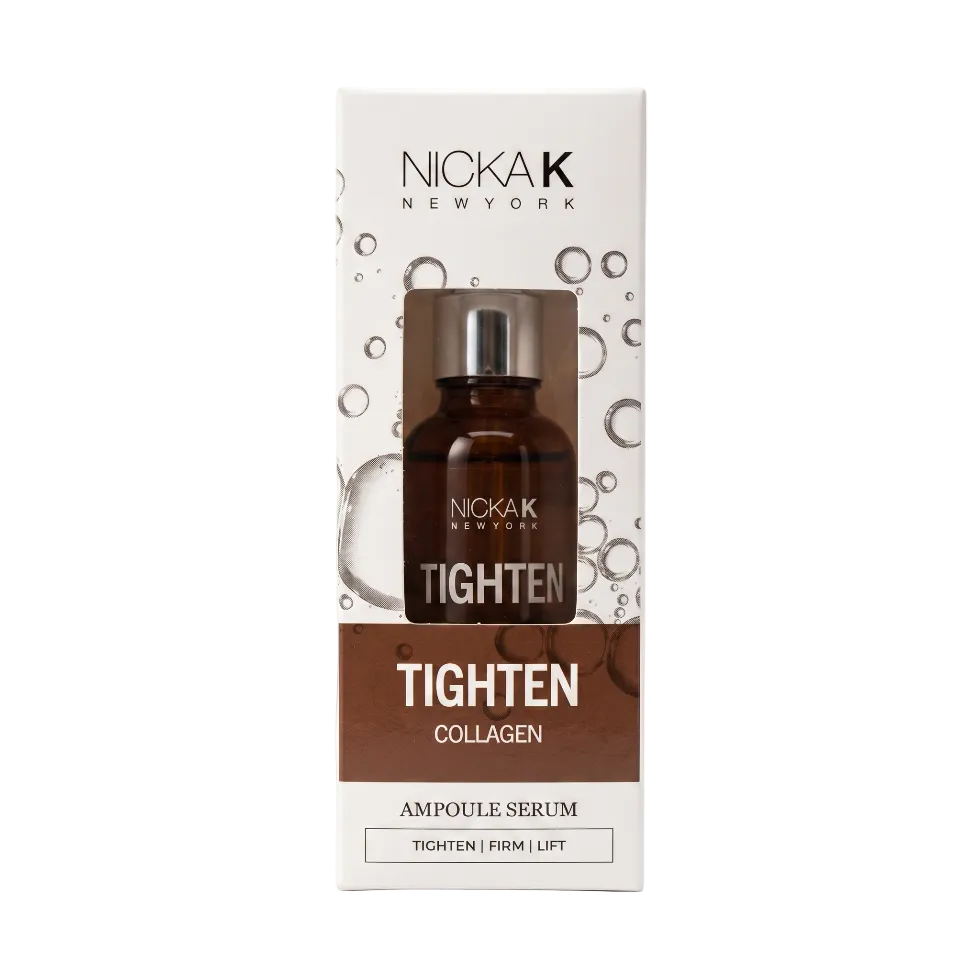 nicka k collagen facial serum ssam03 30ml firming hydrating anti aging serum for smooth youthful glowing skin care