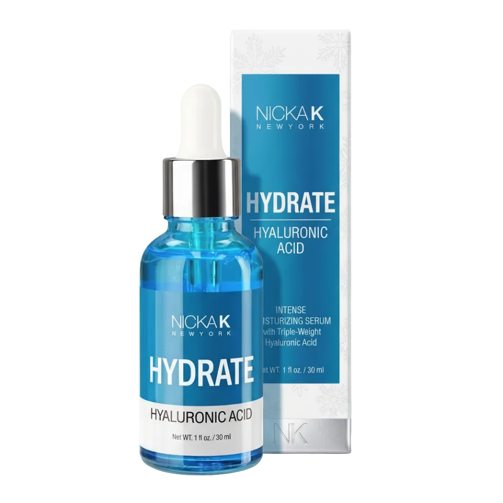 nicka k hyaluronic acid facial serum ssam05 30ml hydrating plumping skincare serum