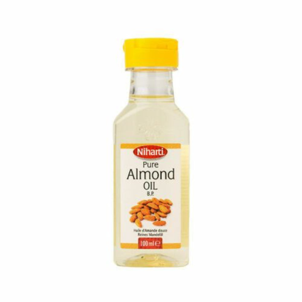 niharti pure almond oil 500ml sweet almond oil natural hair and skin care moisturizing oil for smooth soft glowing skin