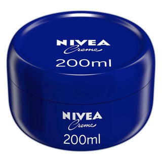 nivea cream original blue pack 200ml intensive moisturiser for dry skin face body hands soft smooth protection