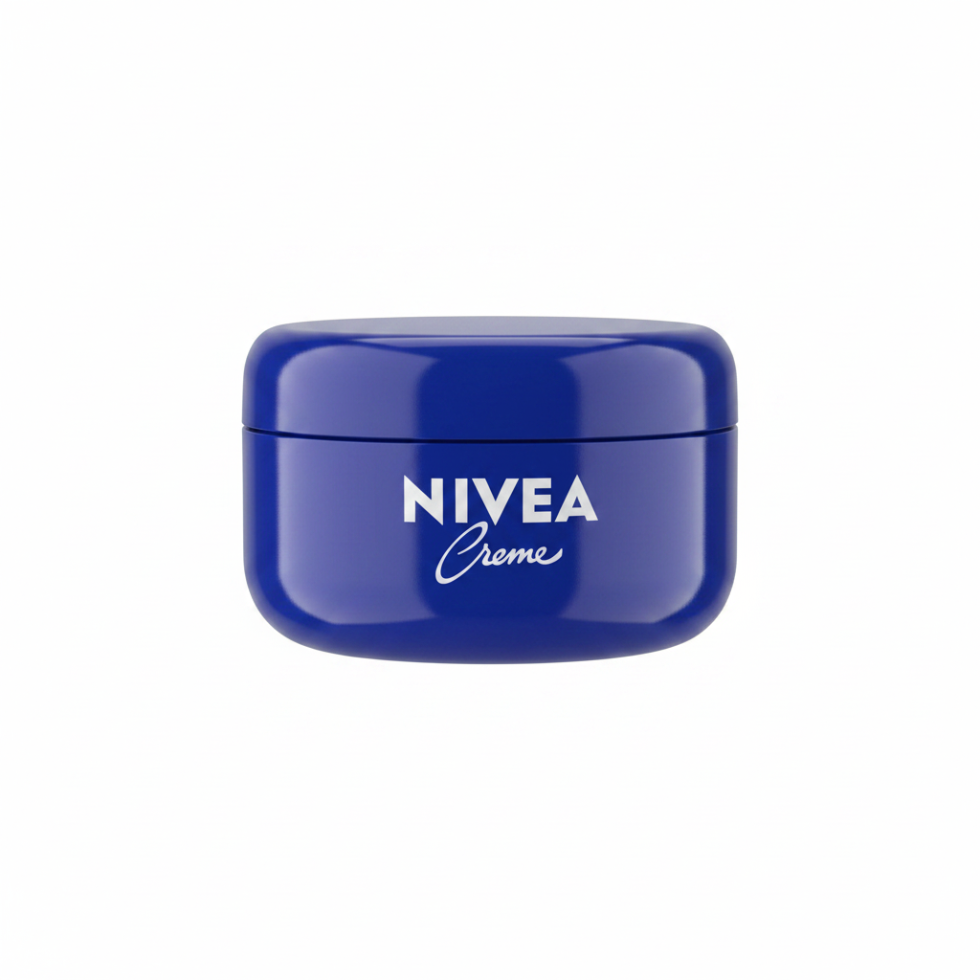 nivea creme 50ml original blue tin moisturising cream for dry skin face body hands intensive hydration soft smooth skin
