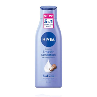 nivea smooth sensation body lotion shea butter 400ml deep moisture dry skin care soft smooth hydrated skin non greasy lotion