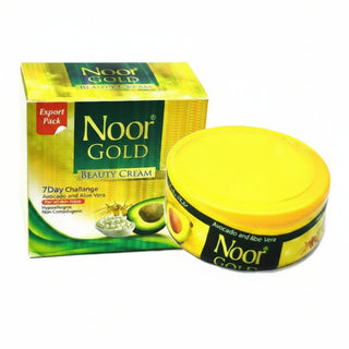 noor gold beauty cream avocado and aloe vera 7 day 20g for moisturized nourished and smoother looking skin care with natural extracts