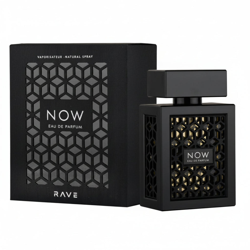 Now Eau De Parfum 100ml by Rave Lattafa fruity woody fresh long-lasting men’s fragrance
